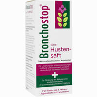 Bronchostop Sine Hustensaft Flüssigkeit 200 ml