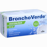 Bronchoverde Hustenlöser 50mg Brausetabletten 20 Stück