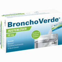 Bronchoverde Hustenlöser 50mg Granulat 10 Stück