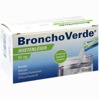 Bronchoverde Hustenlöser 50mg Granulat 20 Stück