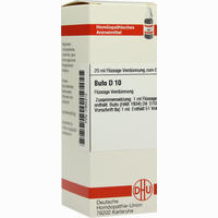 Bufo D10 Dilution 20 ml