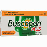 Buscopan Plus Zäpfchen 10 Stück