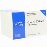 Calcet 950mg Filmtabletten 100 Stück