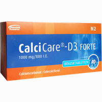 Calcicare- D3 Forte Brausetabletten 40 Stück