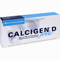 Calcigen D Forte 1000 Mg/880 I.e. Brausetabletten 40 Stück