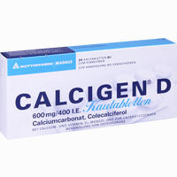 Calcigen D Kautabletten 20 Stück