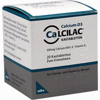 Calcilac Kautabletten 20 Stück