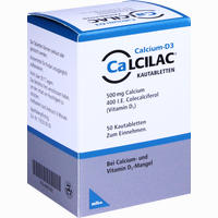 Calcilac Kautabletten 50 Stück