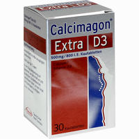 Calcimagon Extra D3 Kautabletten 30 Stück