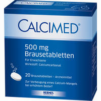 Calcimed 500mg Brausetabletten 20 Stück