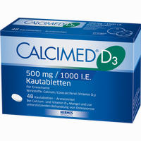 Calcimed D3 500mg/1000 I.e. Kautabletten 48 Stück