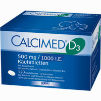 Calcimed D3 500mg/1000 I.e. Kautabletten 120 Stück