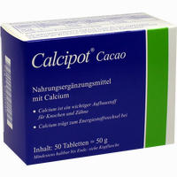 Calcipot Cacao Kautabletten 50 Stück