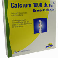 Calcium 1000 Dura Brausetabletten 100 Stück