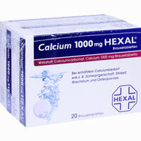 Calcium 1000 Hexal Brausetabletten 40 Stück