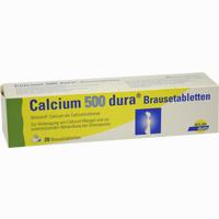 Calcium 500 Dura Brausetabletten 20 Stück