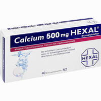Calcium 500 Hexal Brausetabletten 40 Stück
