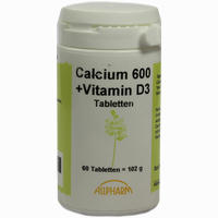 Calcium (600mg) + D3 Tabletten 60 Stück