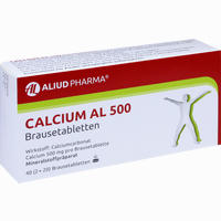 Calcium Al 500 Brausetabletten 40 Stück