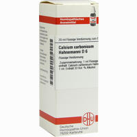 Calcium Carb Hahnemanni D6 Dilution Dhu-arzneimittel 20 ml