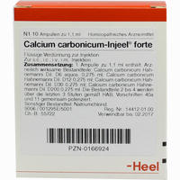 Calcium Carbonicum- Injeel Forte Ampullen 10 Stück