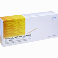 Calcium D3 Acis 1000mg/880i.e. Brausetabletten 40 Stück
