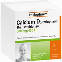 Calcium D3- Ratiopharm Brausetabletten 40 Stück