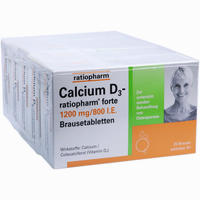 Calcium D3- Ratiopharm Forte Brausetabletten 100 Stück