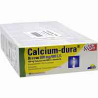 Calcium- Dura Vit D3 Brause 600mg/400i.e. Brausetabletten 50 Stück