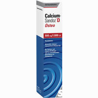 Calcium- Sandoz D Osteo 500mg /1.000 Ie Kautabletten 30 Stück