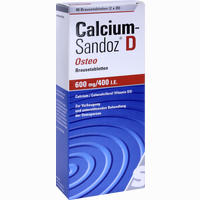 Calcium- Sandoz D Osteo Brausetabletten 40 Stück