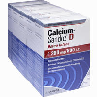Calcium- Sandoz D Osteo Intens 1200mg 800 I.e. Bta Brausetabletten 100 Stück