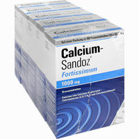 Calcium Sandoz Fortiss Brausetabletten 5 x 20 Stück