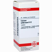 Calcium Sulf D12 Tabletten 80 Stück