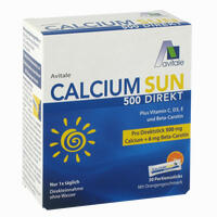 Calcium Sun 500 Direkt Pulver 30 Stück