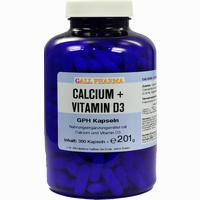Calcium + Vitamin D3 Gph Kapseln 360 Stück