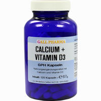 Calcium + Vitamin D3 Gph Kapseln 120 Stück