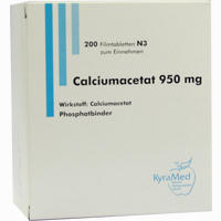 Calciumacetat 950mg Filmtabletten 200 Stück