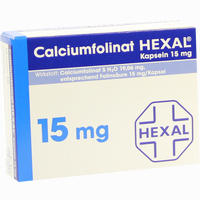 Calciumfolinat 15mg Hexal Kapseln 10 Stück
