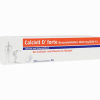 Calcivit D Forte Brausetabletten 20 Stück