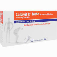 Calcivit D Forte Brausetabletten 50 Stück