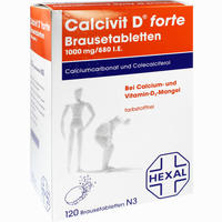 Calcivit D Forte Brausetabletten 120 Stück
