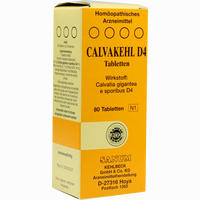 Calvakehl D4 Tabletten 1 x 80 Stück