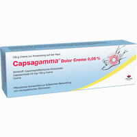 Capsagamma Dolor Creme 0.05% 100 g