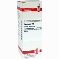 Capsicum D6 Dilution Dhu-arzneimittel 20 ml