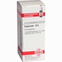 Capsicum D6 Globuli 10 g