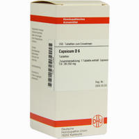 Capsicum D6 Tabletten 200 Stück