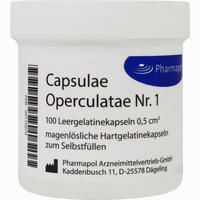 Capsulae Operculatae Nr. 1 0,5 Kapseln 100 Stück