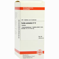 Carbo Animalis D12 Tabletten 200 Stück