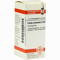 Carbo Animalis D30 Globuli 10 g